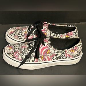 Vans X Disney Alice in wonderland Cheshire Cat Sneakers Women 7.5 Men 6